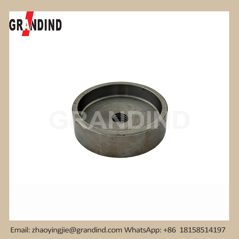 GRANDIND lança nova bucha de copo roscada cilíndrica de aço usinado CNC GI-CNC-ST-009