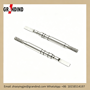 GRANDIND lança novo eixo de transmissão de escova de dentes elétrica de aço inoxidável usinado CNC GI-CNC-SST-003